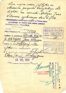 1952 - Militância