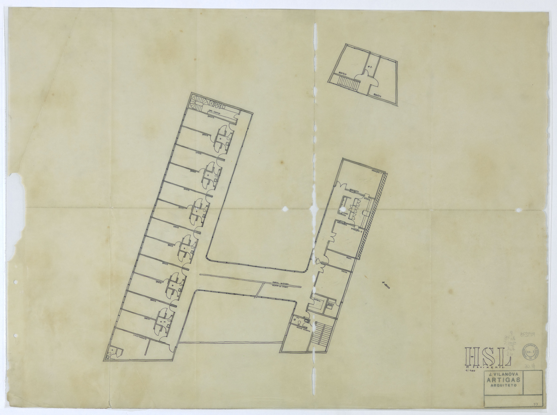 desenho do acervo vilanova artigas